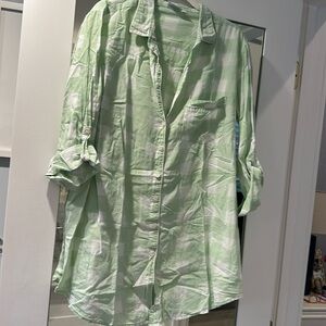 Julia Amory husband shirt gingham